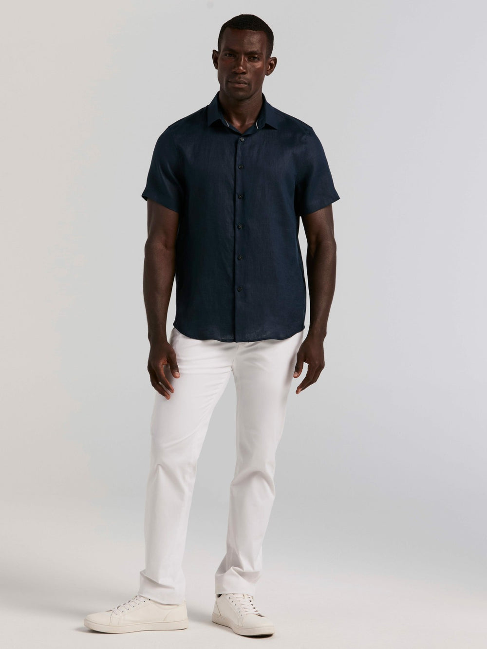 Solid Linen Shirt