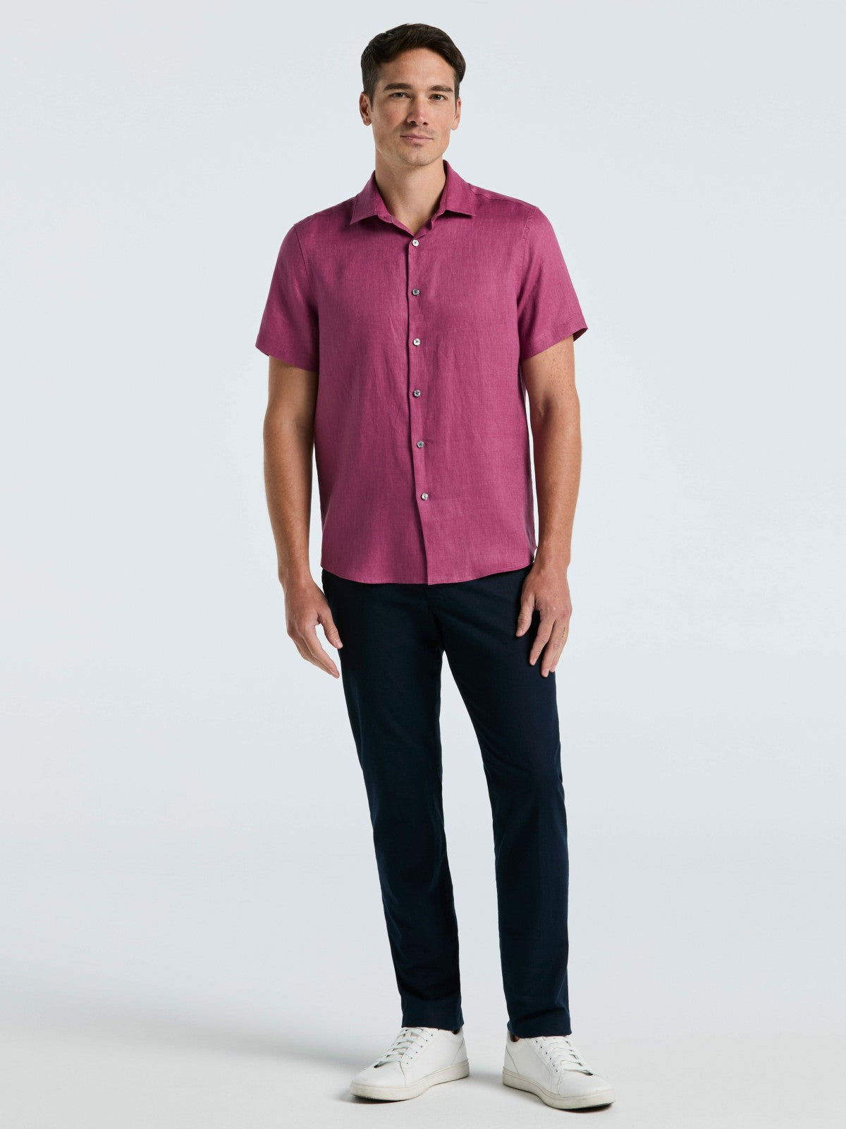 Solid Linen Shirt