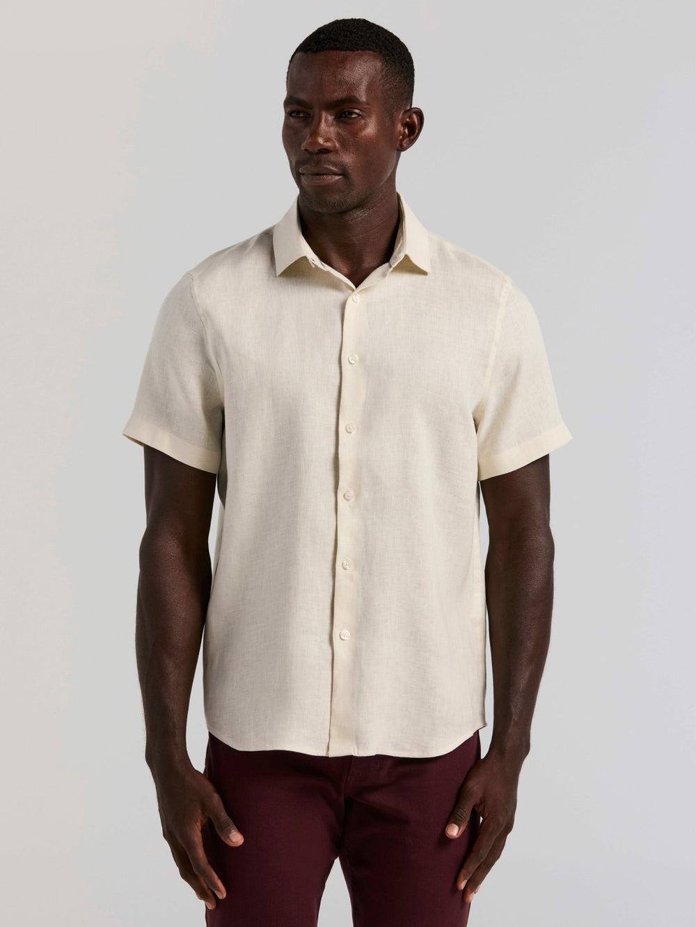 Solid Linen Shirt