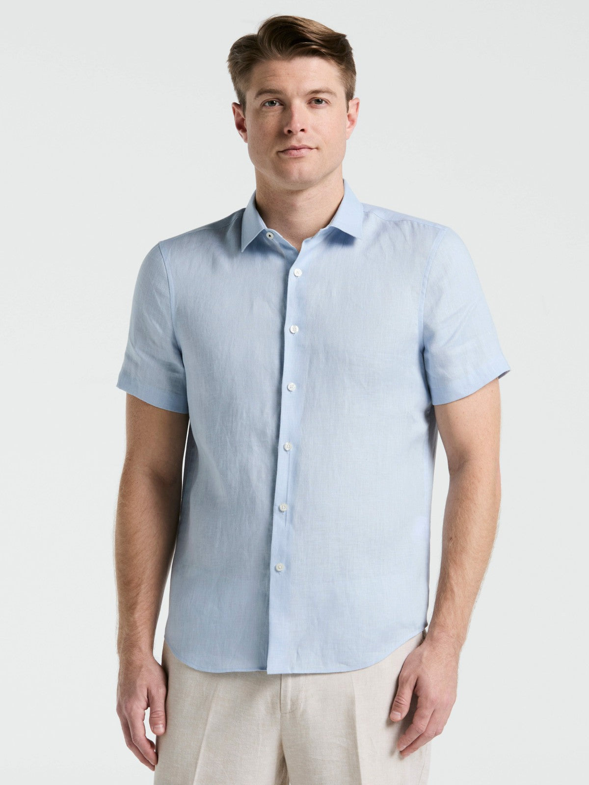 Solid Linen Shirt