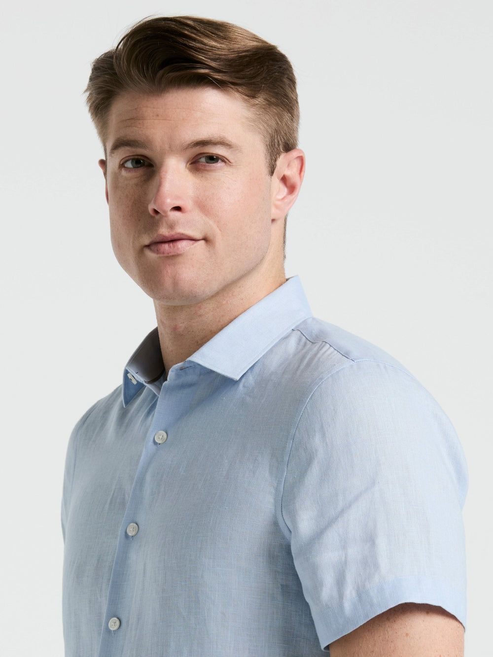 Solid Linen Shirt