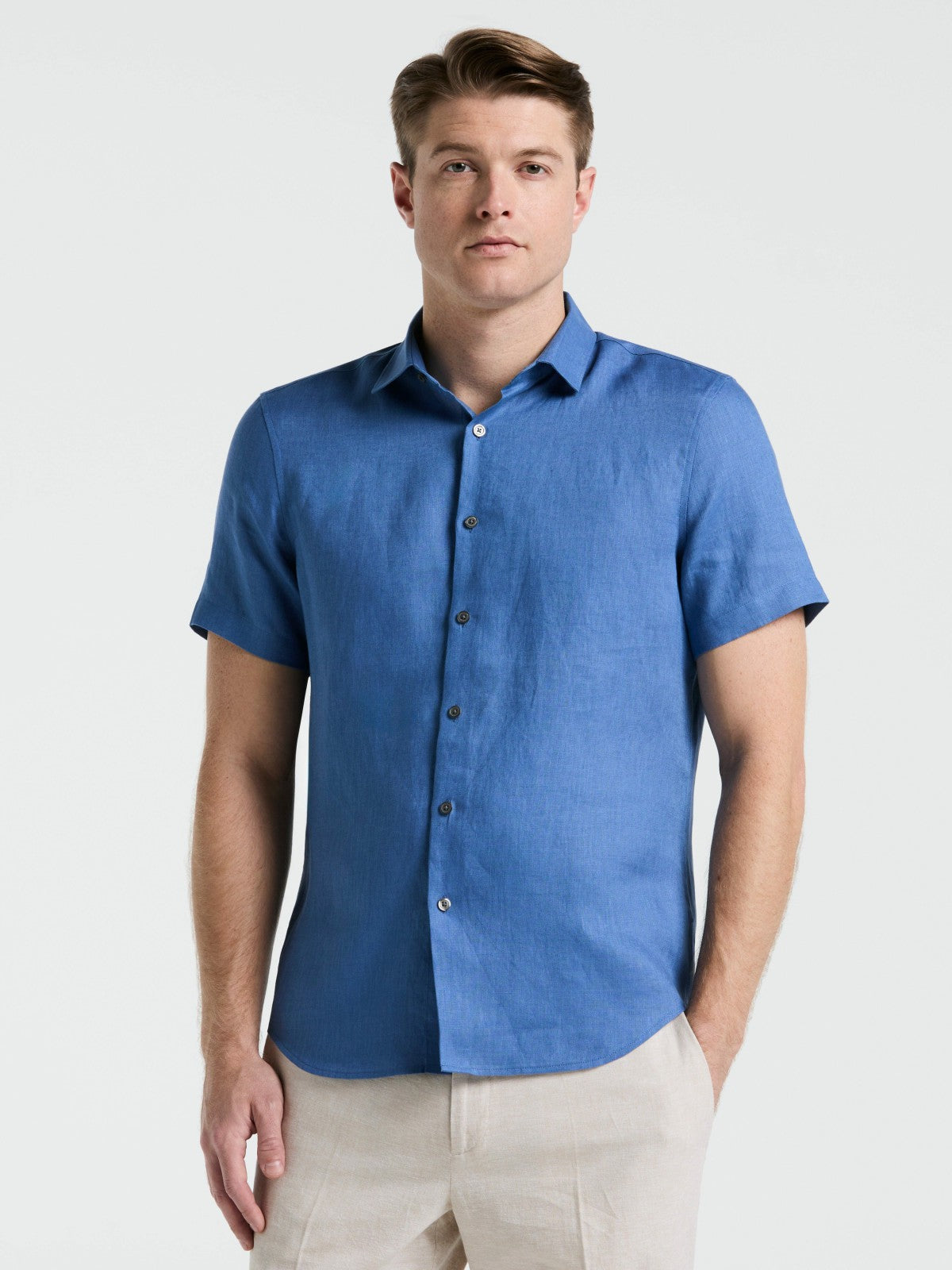 Solid Linen Shirt