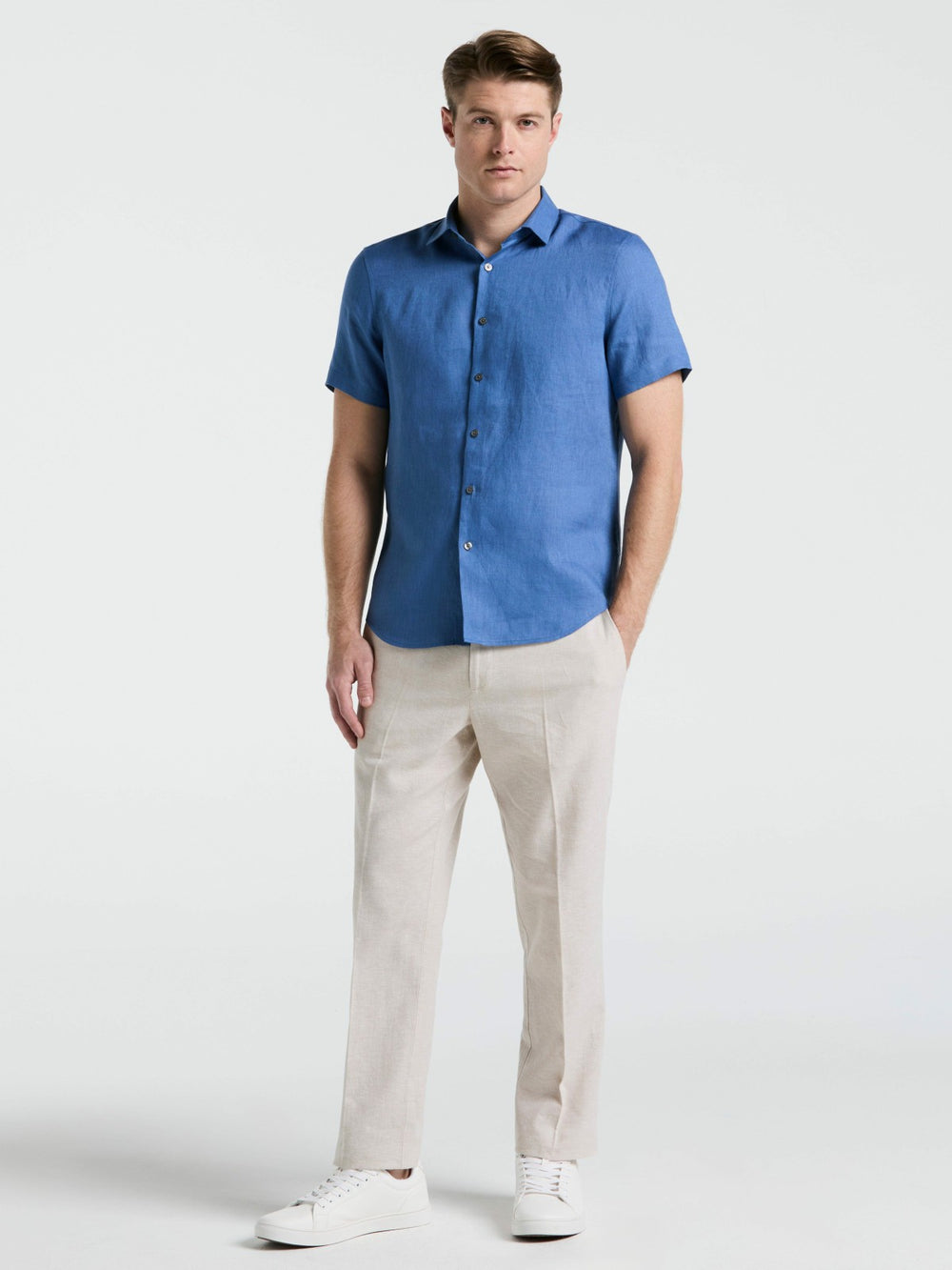 Solid Linen Shirt