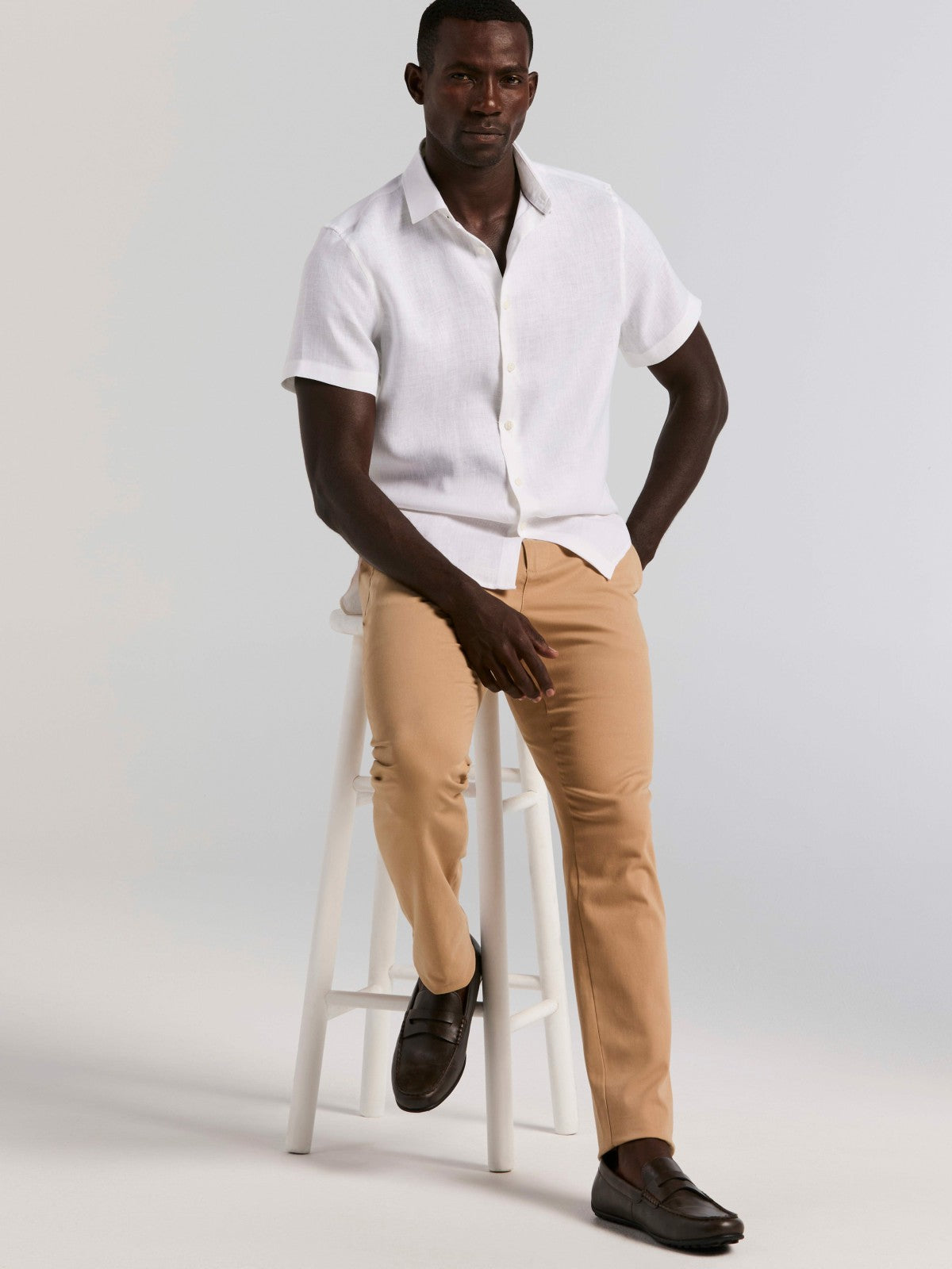 Solid Linen Shirt