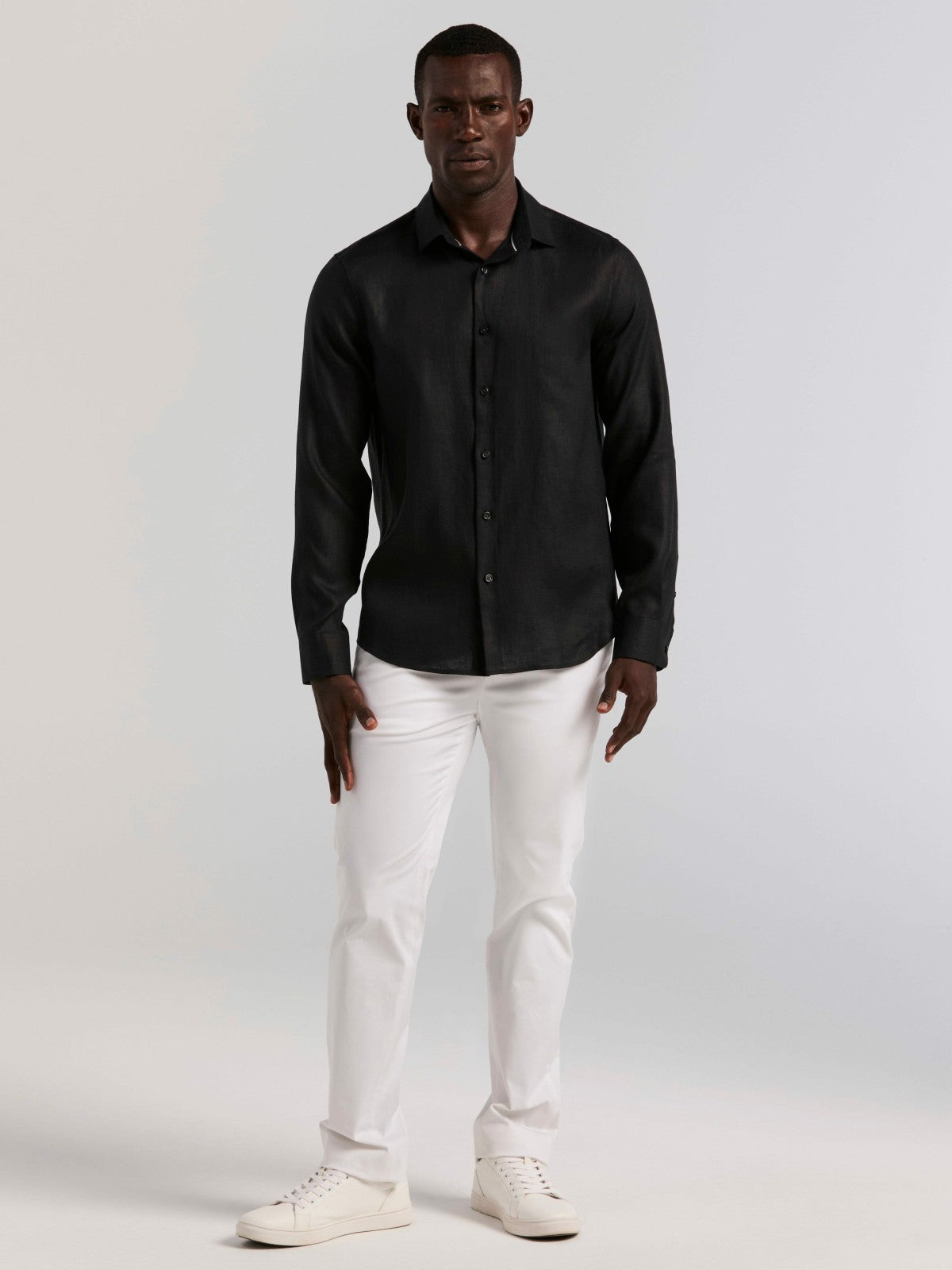 Solid Linen Shirt
