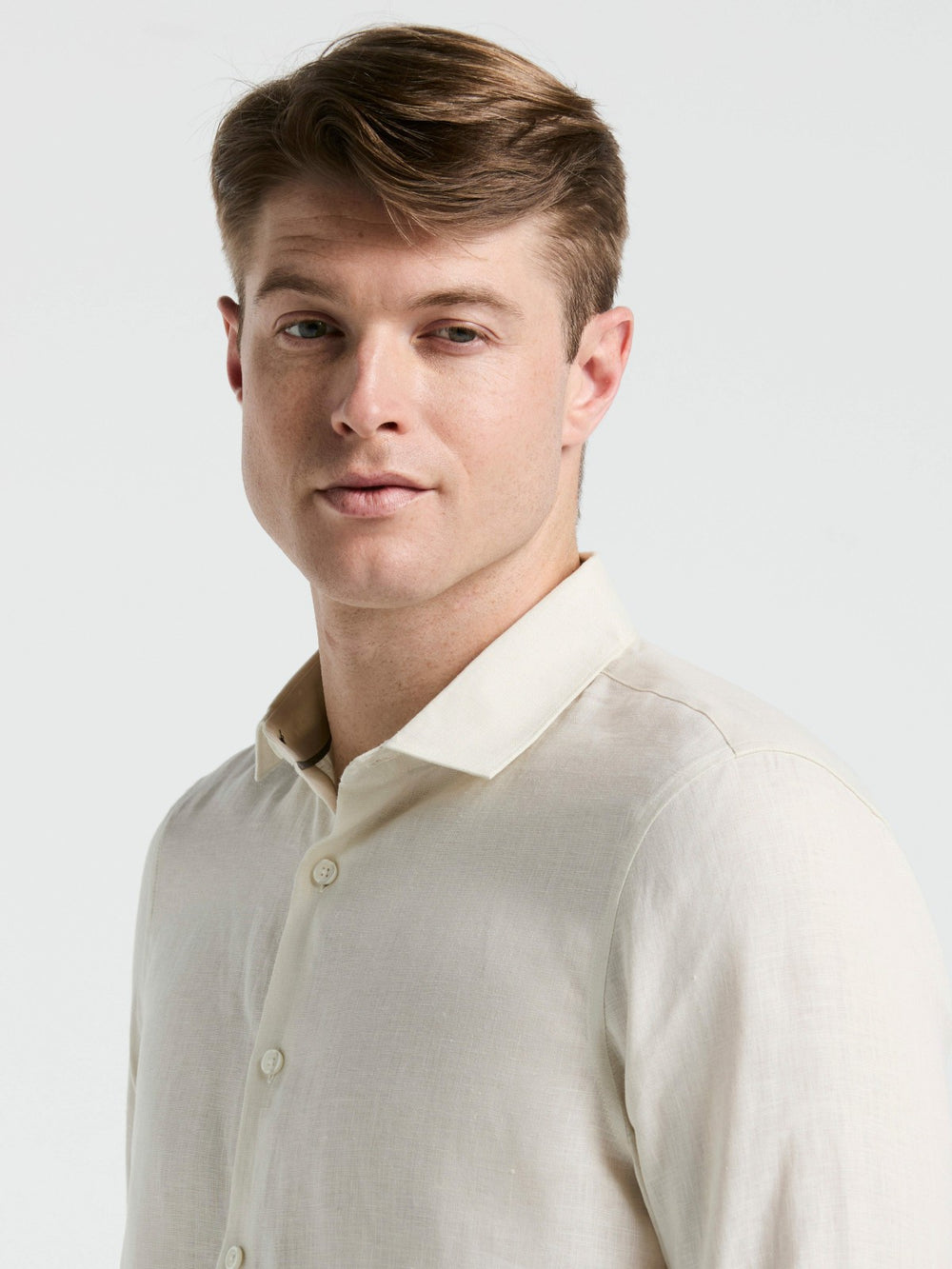 Solid Linen Shirt