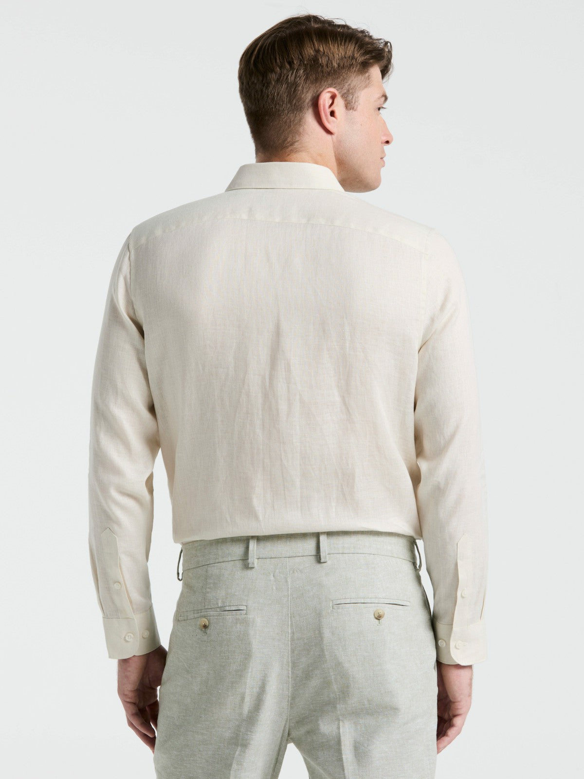 Solid Linen Shirt