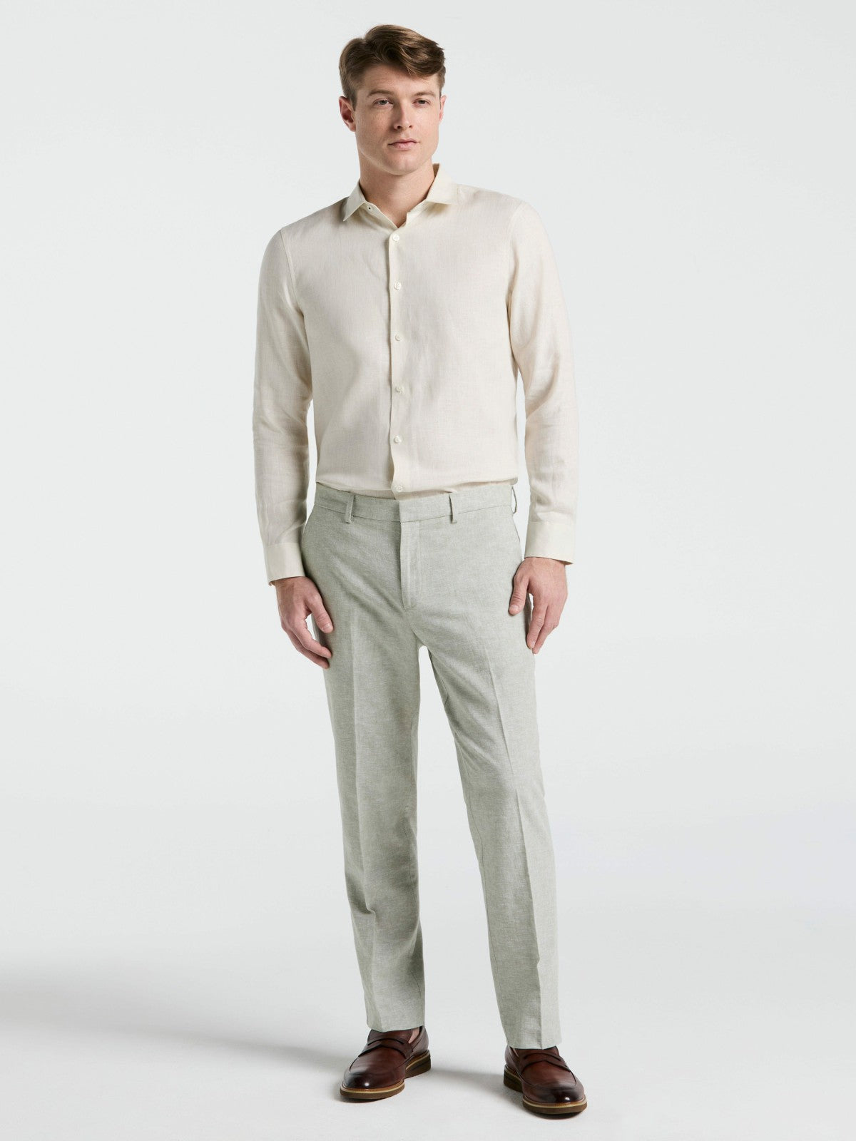 Solid Linen Shirt