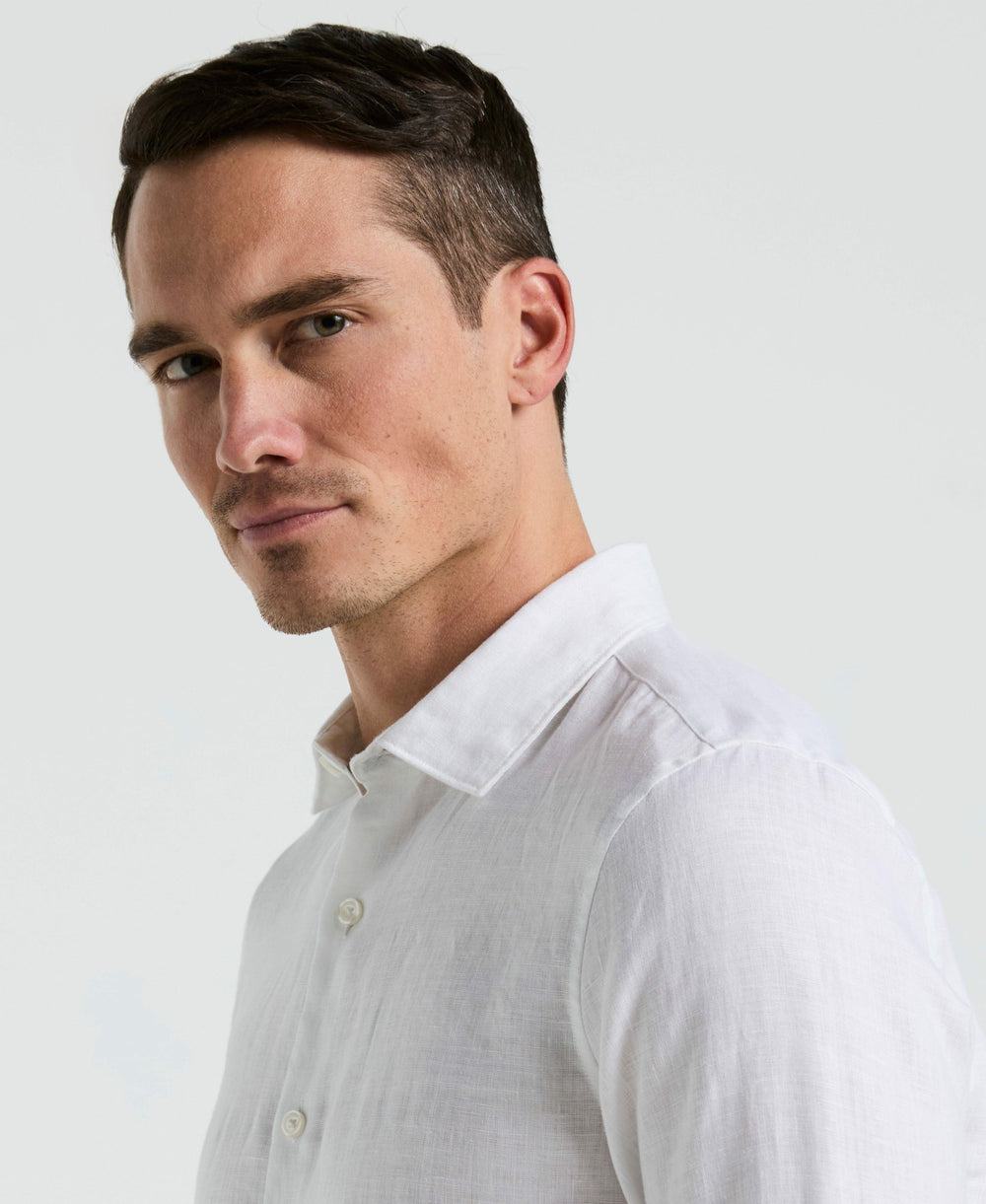 Solid Linen Shirt