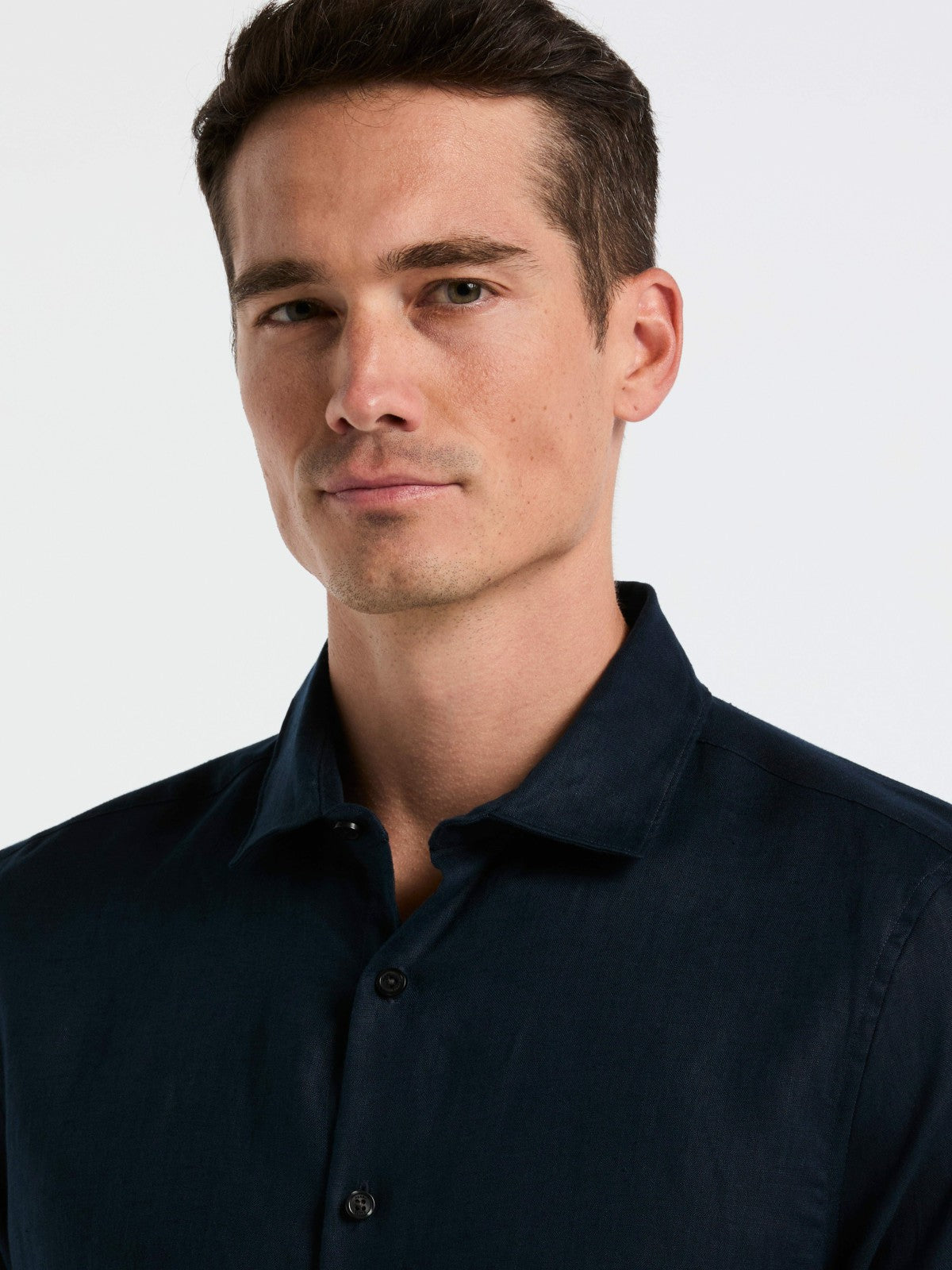 Solid Linen Shirt