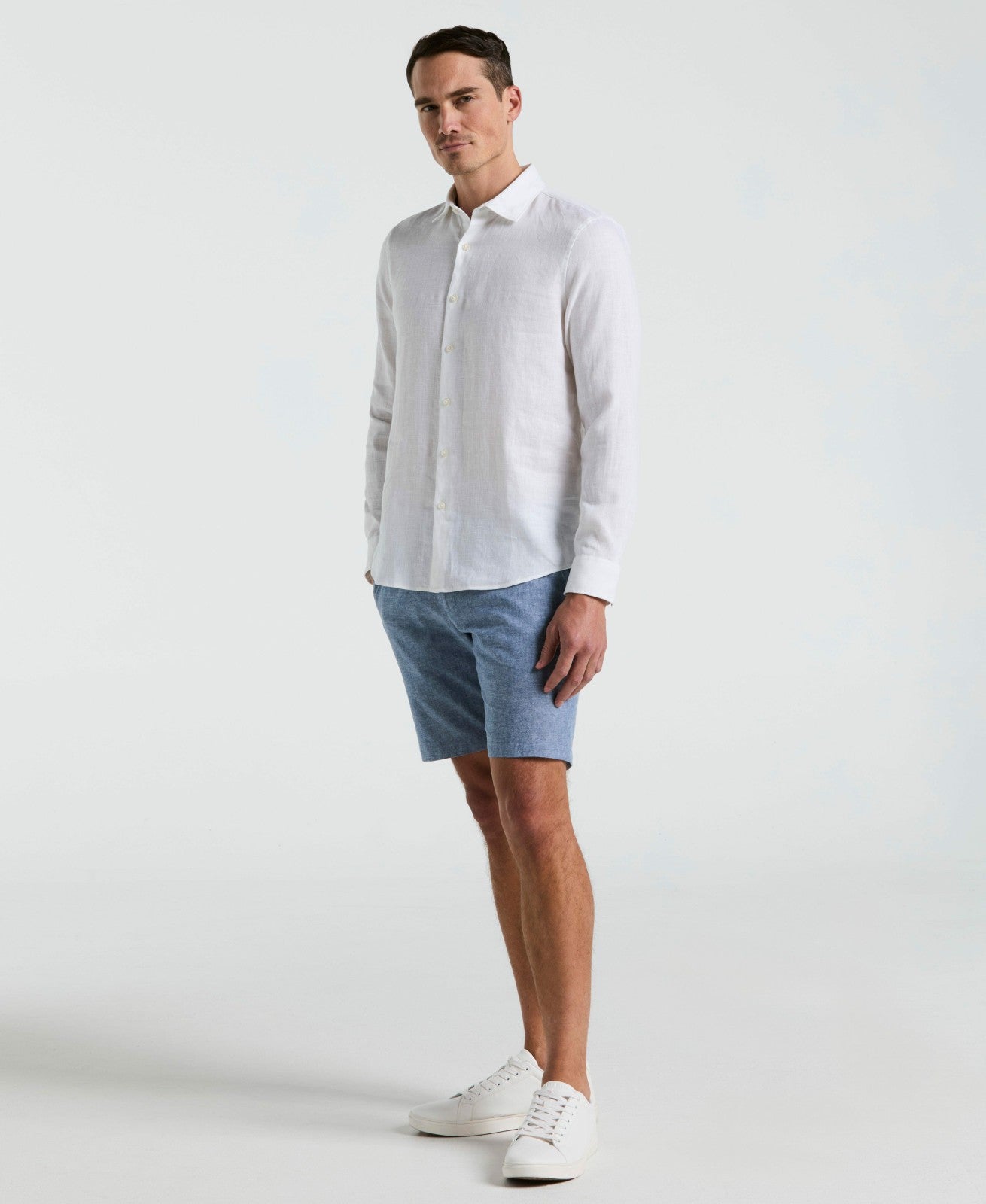 Solid Linen Shirt