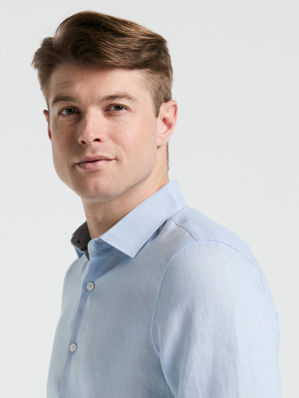 Solid Linen Shirt