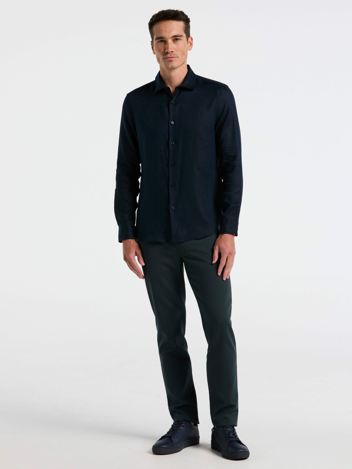 Solid Linen Shirt
