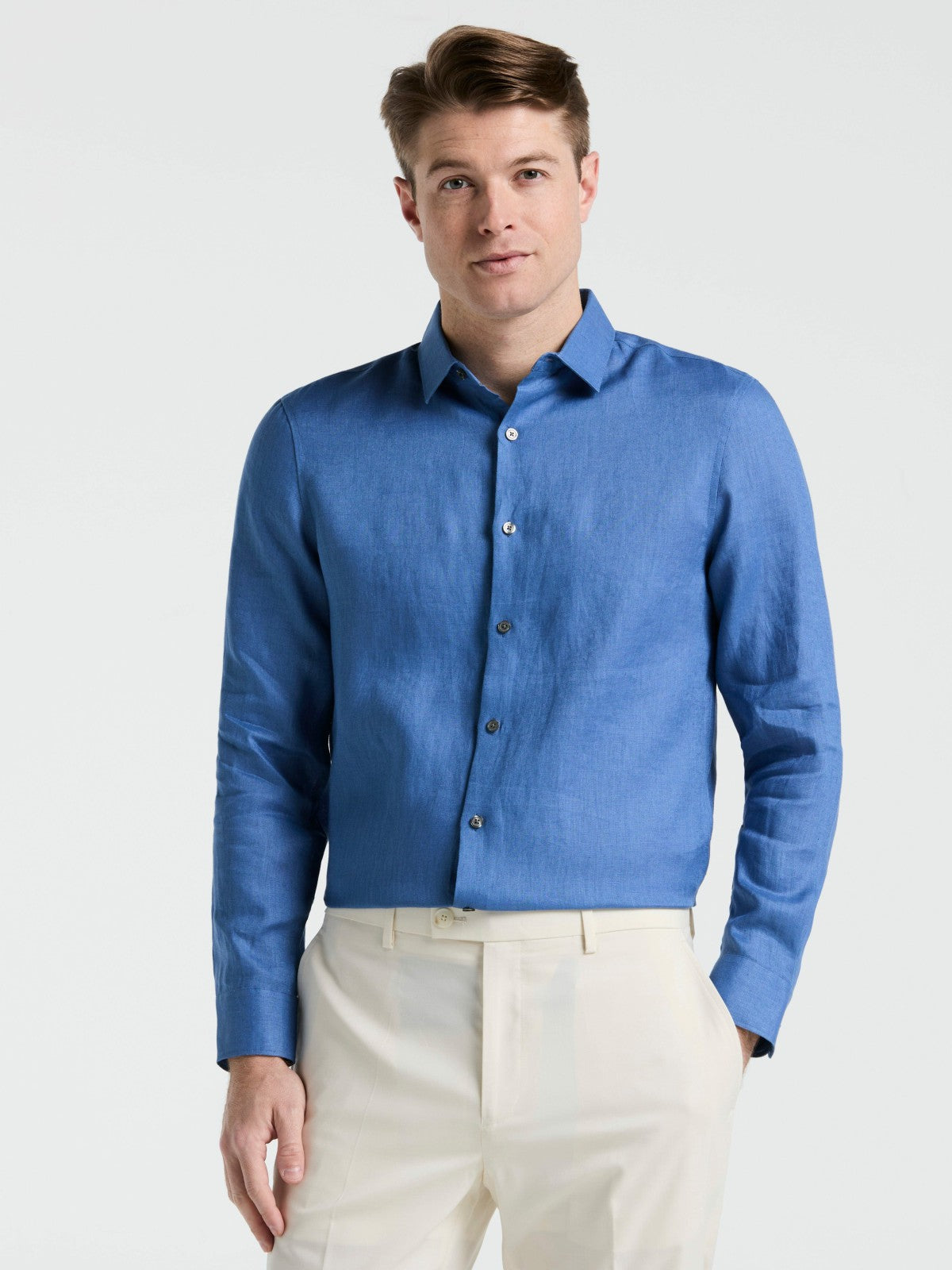 Solid Linen Shirt