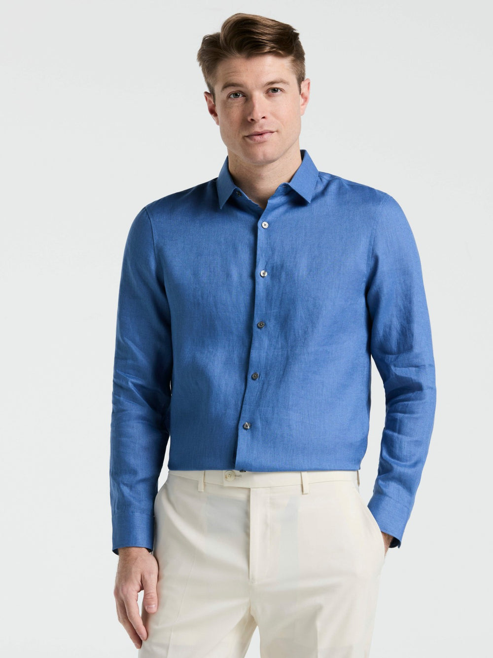 Solid Linen Shirt