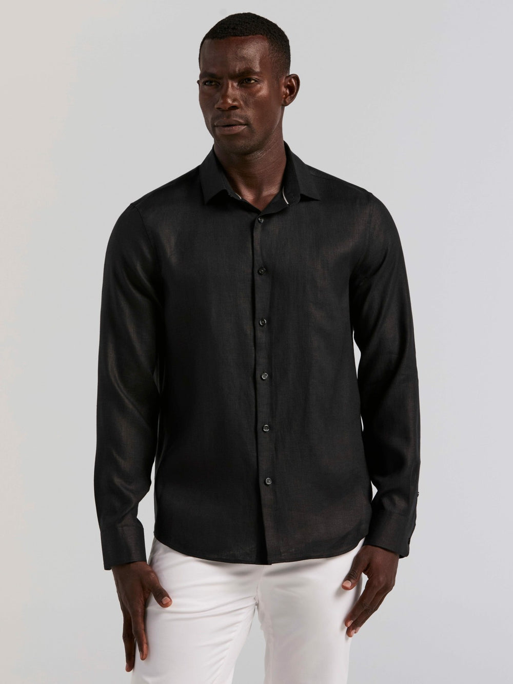 Solid Linen Shirt