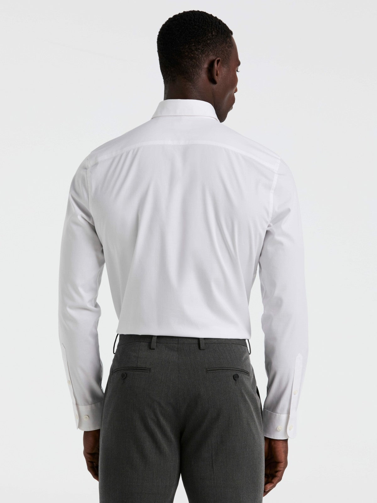 Dobby Cotton Stretch Slim Fit Shirt