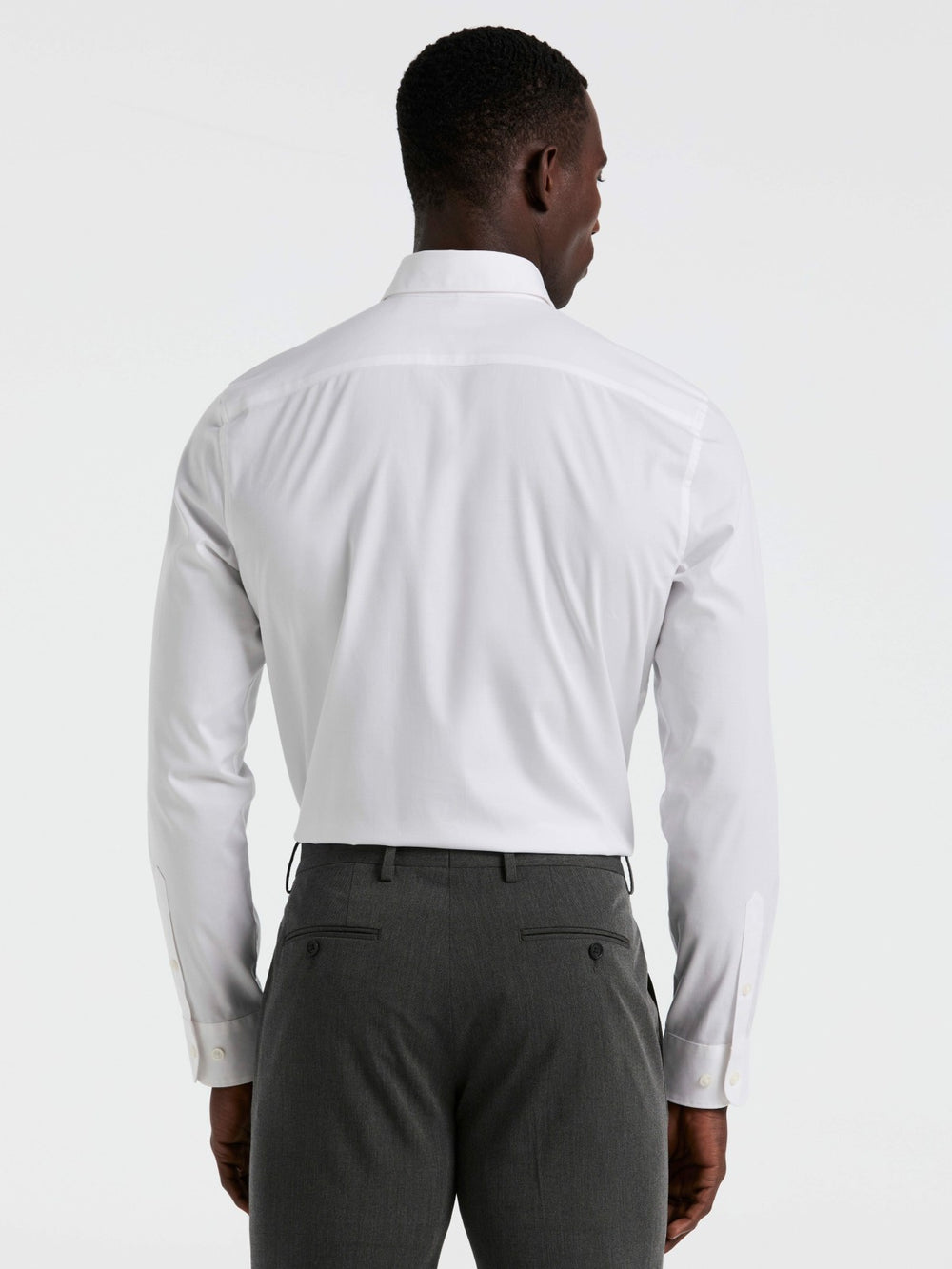 Dobby Cotton Stretch Slim Fit Shirt
