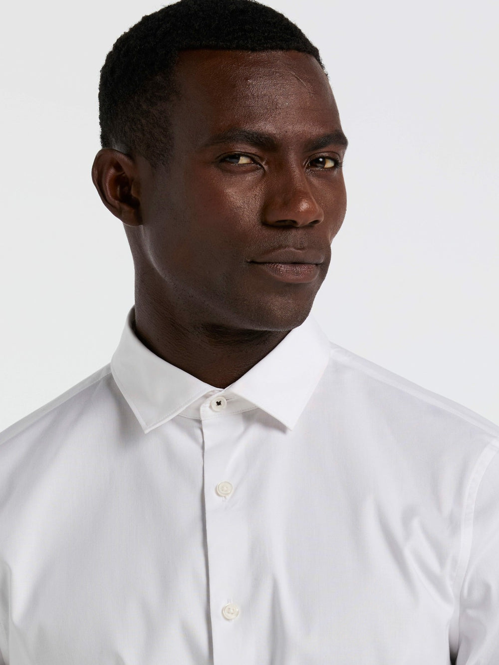 Dobby Cotton Stretch Slim Fit Shirt