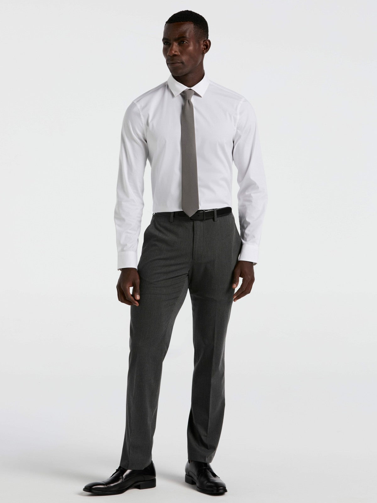 Dobby Cotton Stretch Slim Fit Shirt