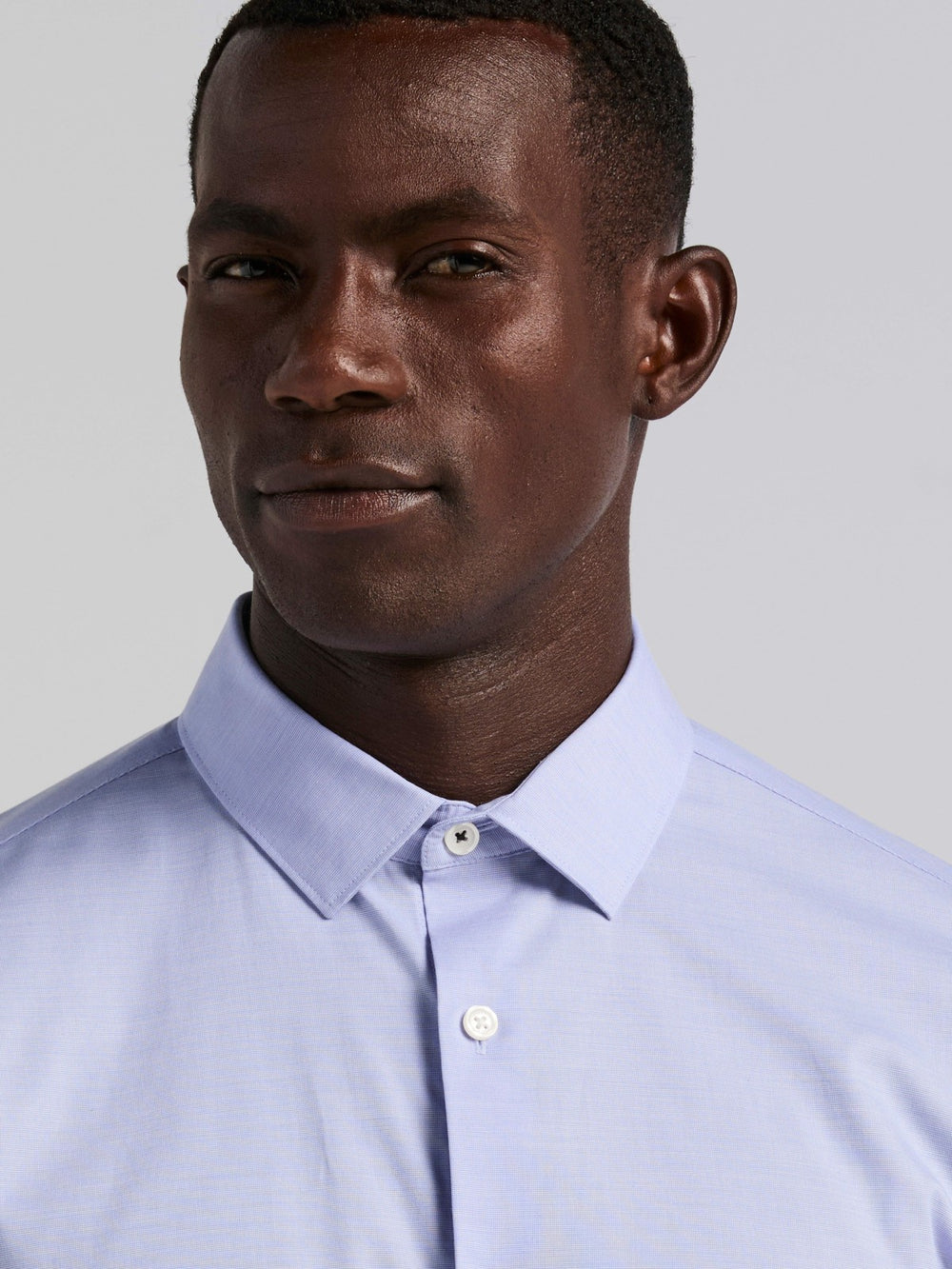 Dobby Cotton Stretch Slim Fit Shirt