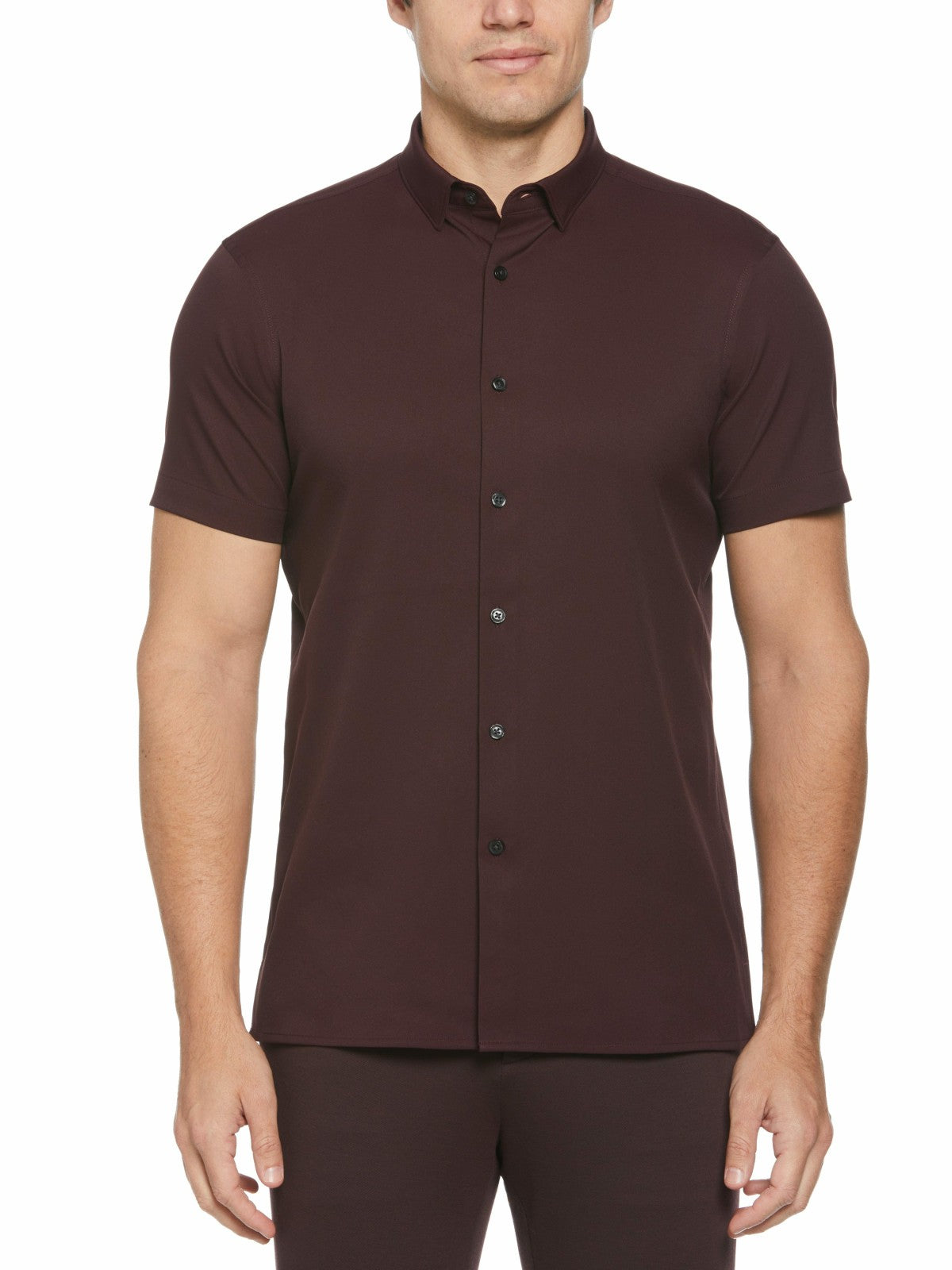 Slim Fit Total Stretch Solid Shirt