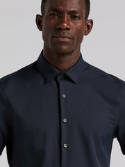 Slim Fit Total Stretch Solid Shirt