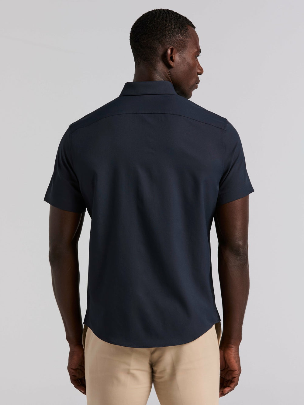 Slim Fit Total Stretch Solid Shirt