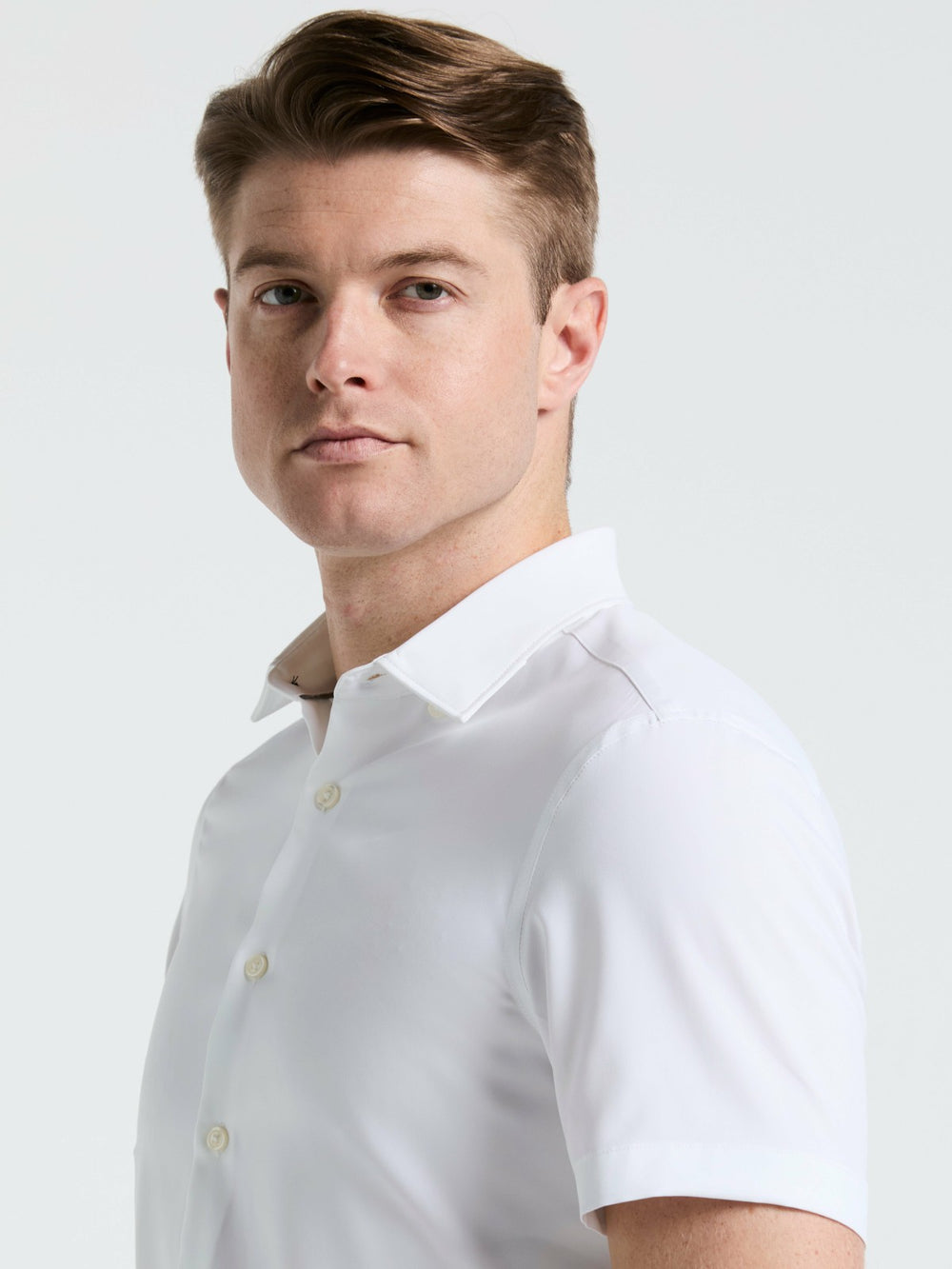 Slim Fit Total Stretch Solid Shirt