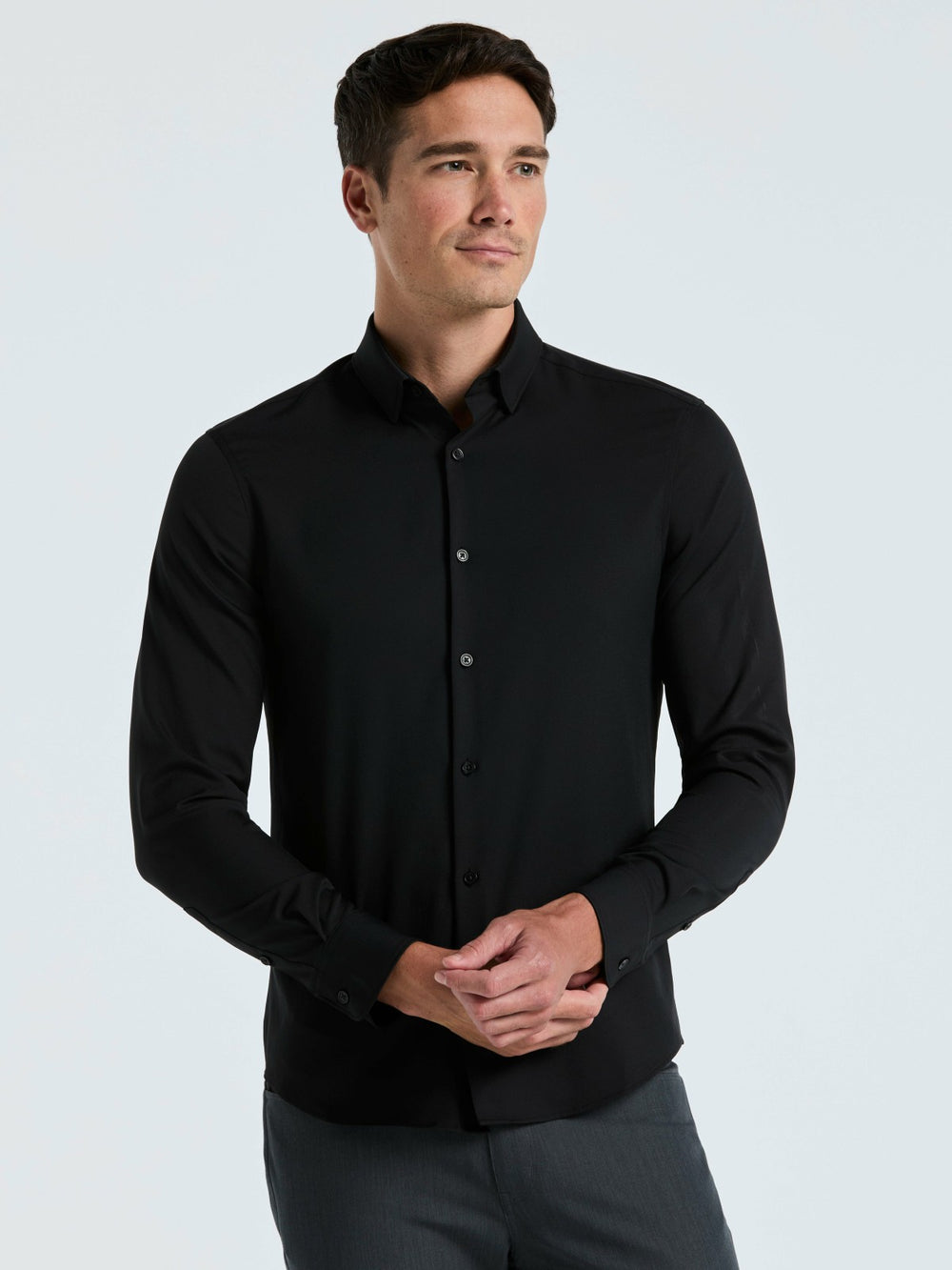 Untucked Total Stretch Slim Fit Shirt