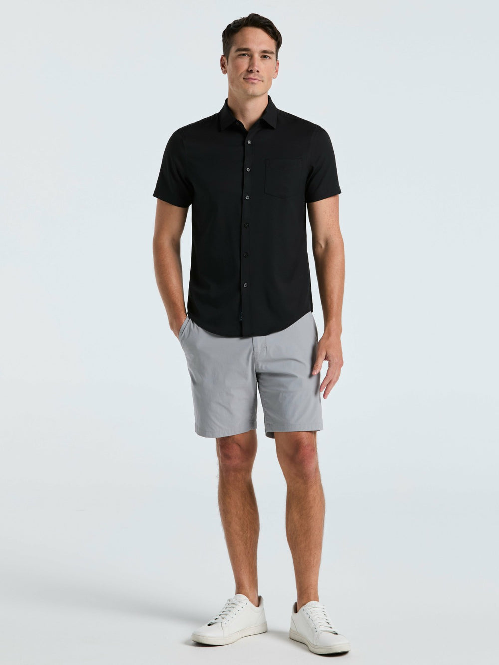Total Stretch Slim Fit Solid Shirt