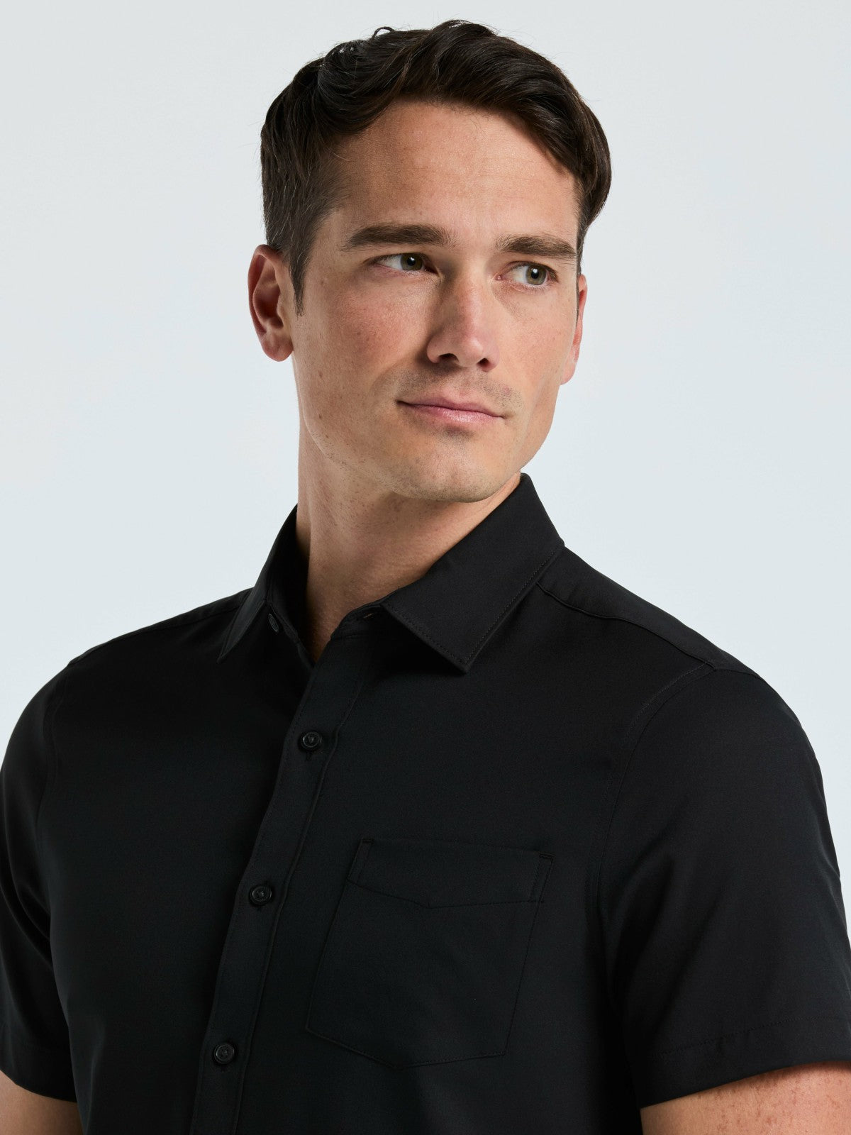 Total Stretch Slim Fit Solid Shirt