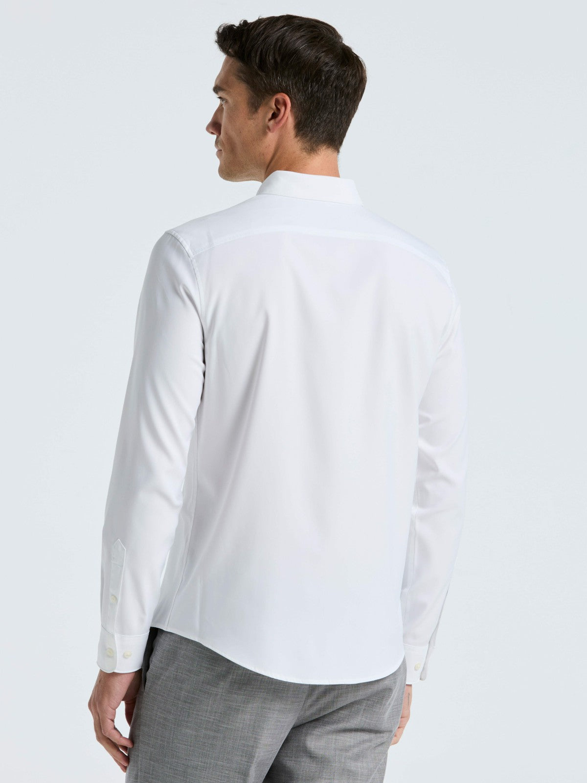 Untucked Total Stretch Slim Fit Solid Shirt