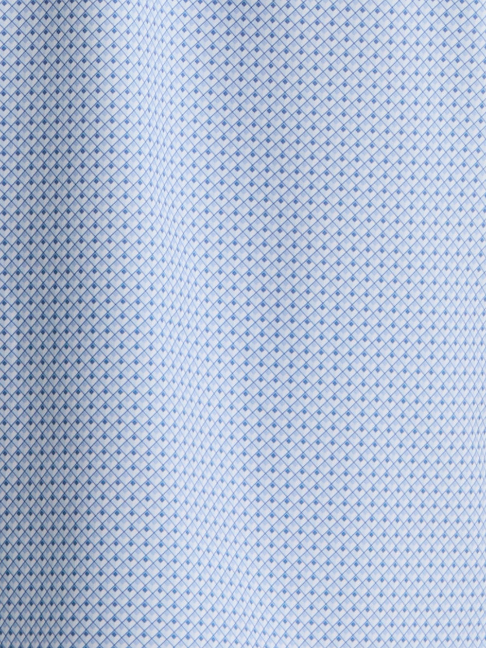 Slim Fit Cube Geometric Print Shirt