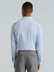 Slim Fit Total Stretch Diamond Geo Print Shirt