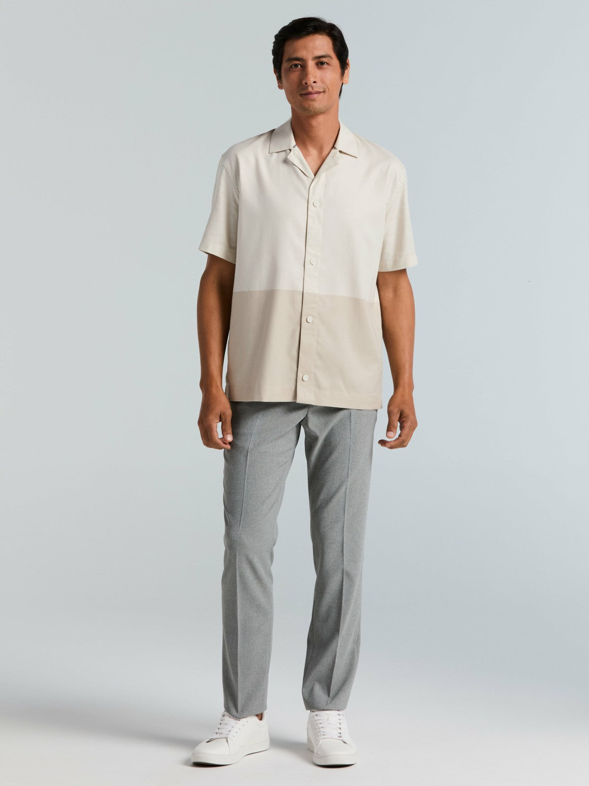 Tonal Colorblock Shirt