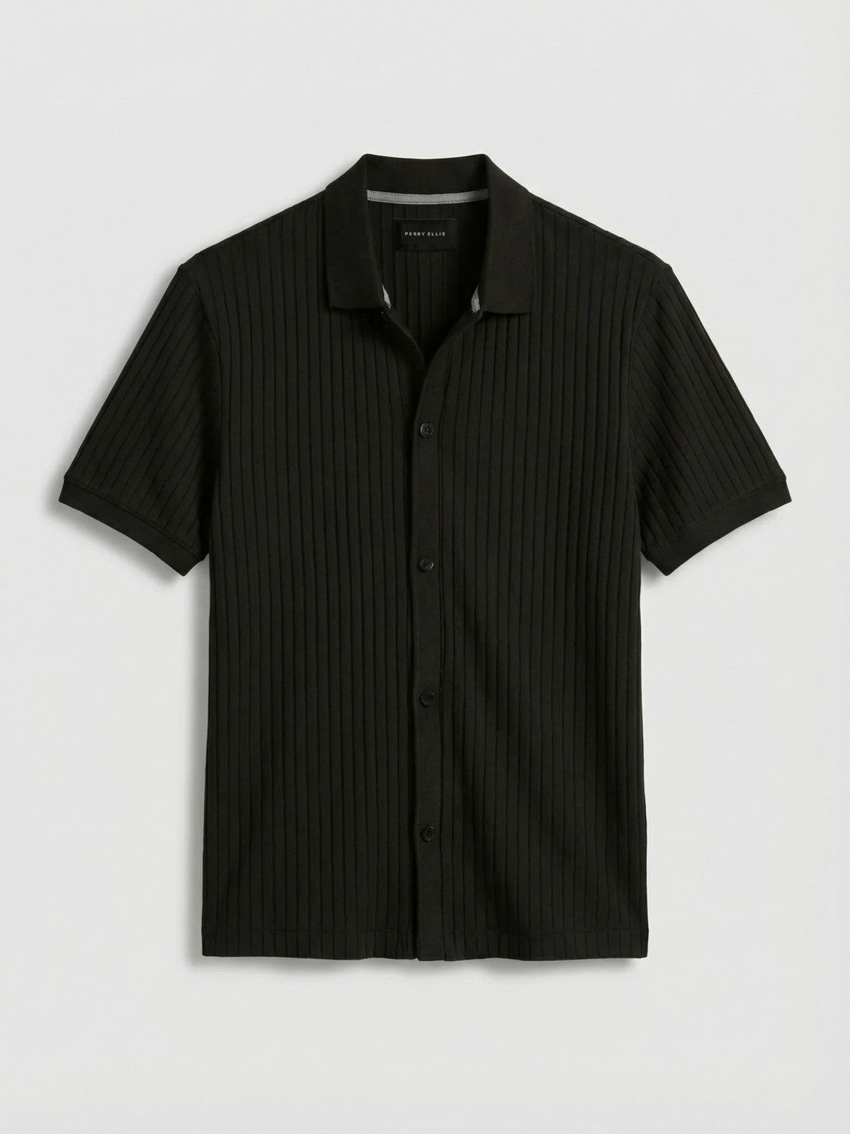 Ribbed Button Front Knit