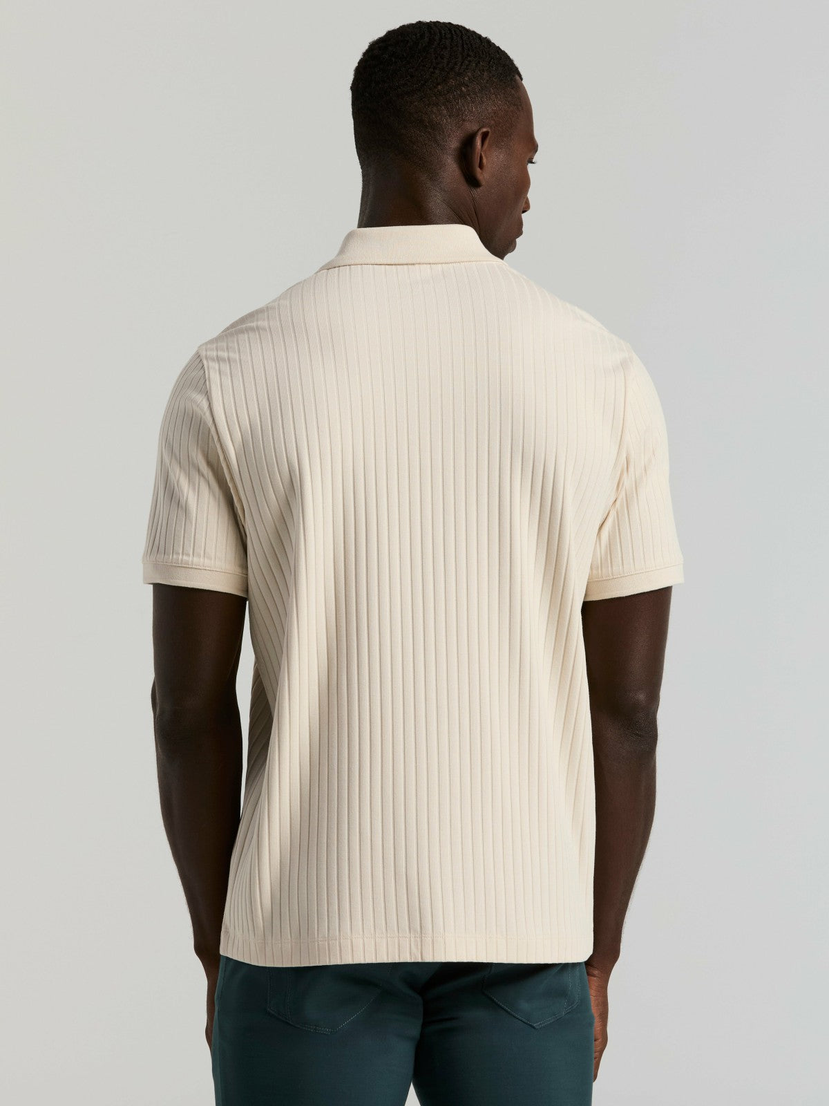 Ribbed Button Front Knit