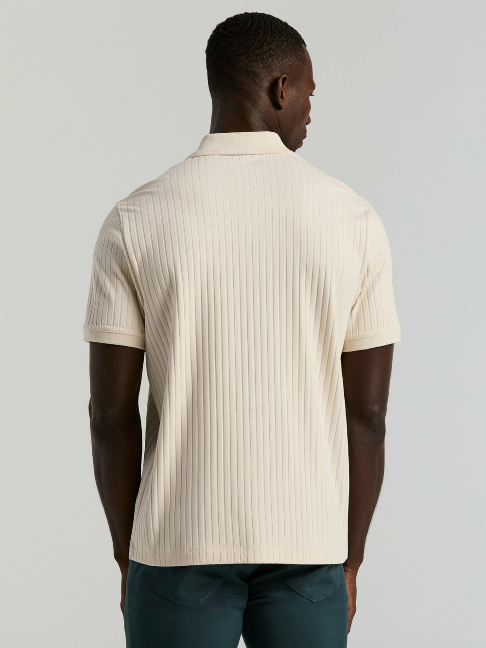 Ribbed Button Front Knit