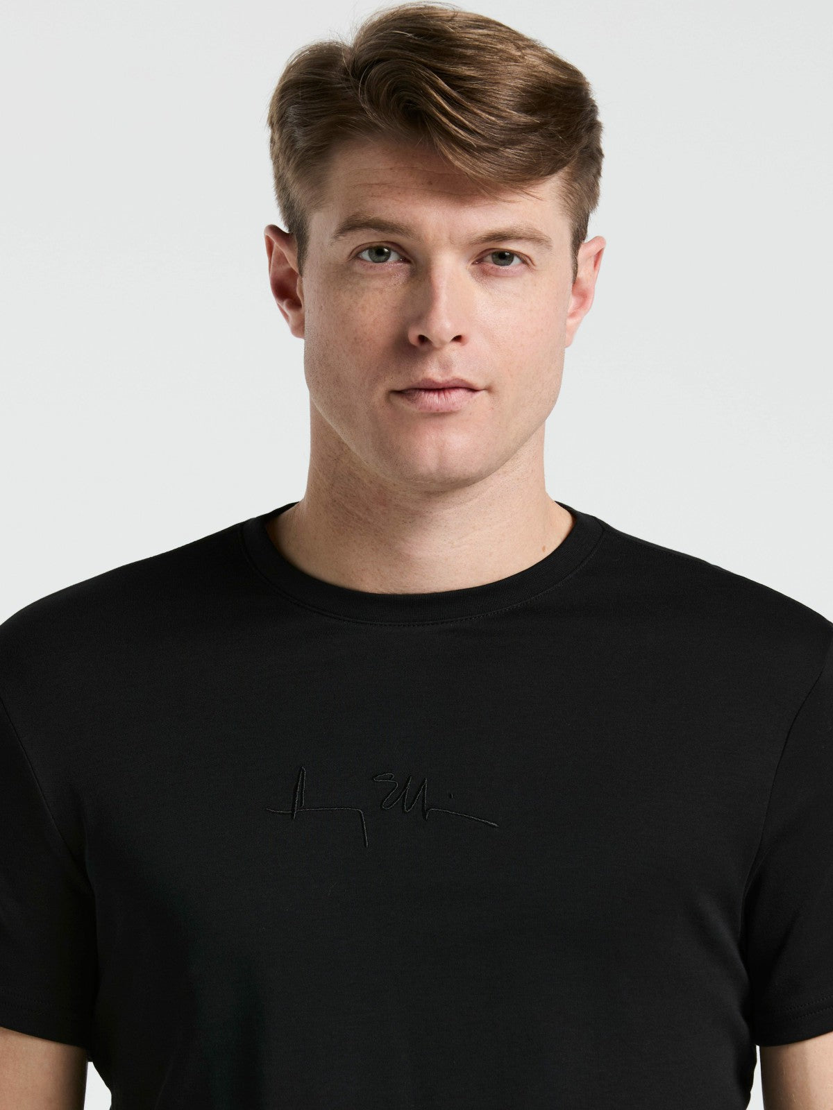 Bold Signature Crew Neck Tee
