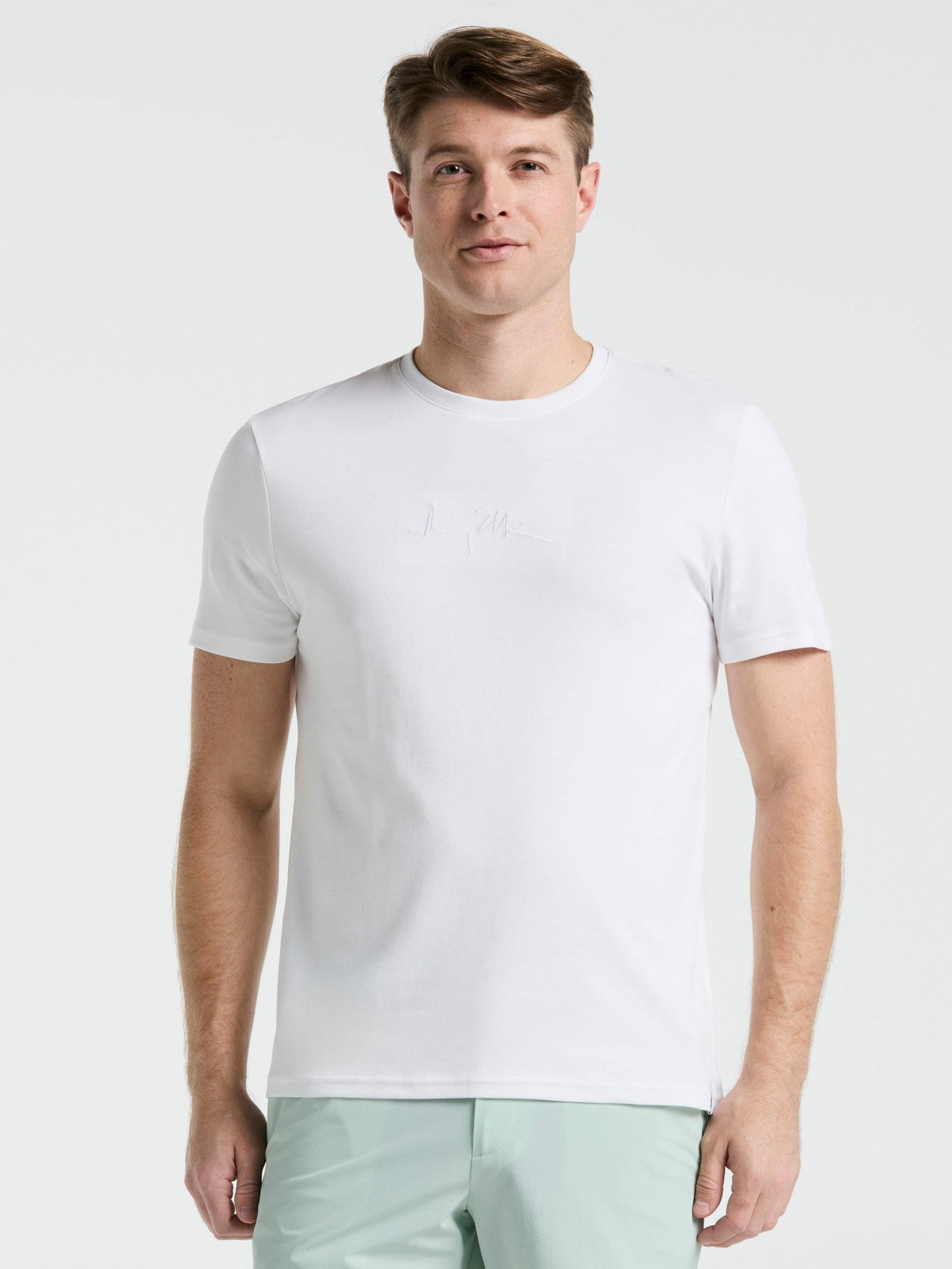 Bold Signature Crew Neck Tee
