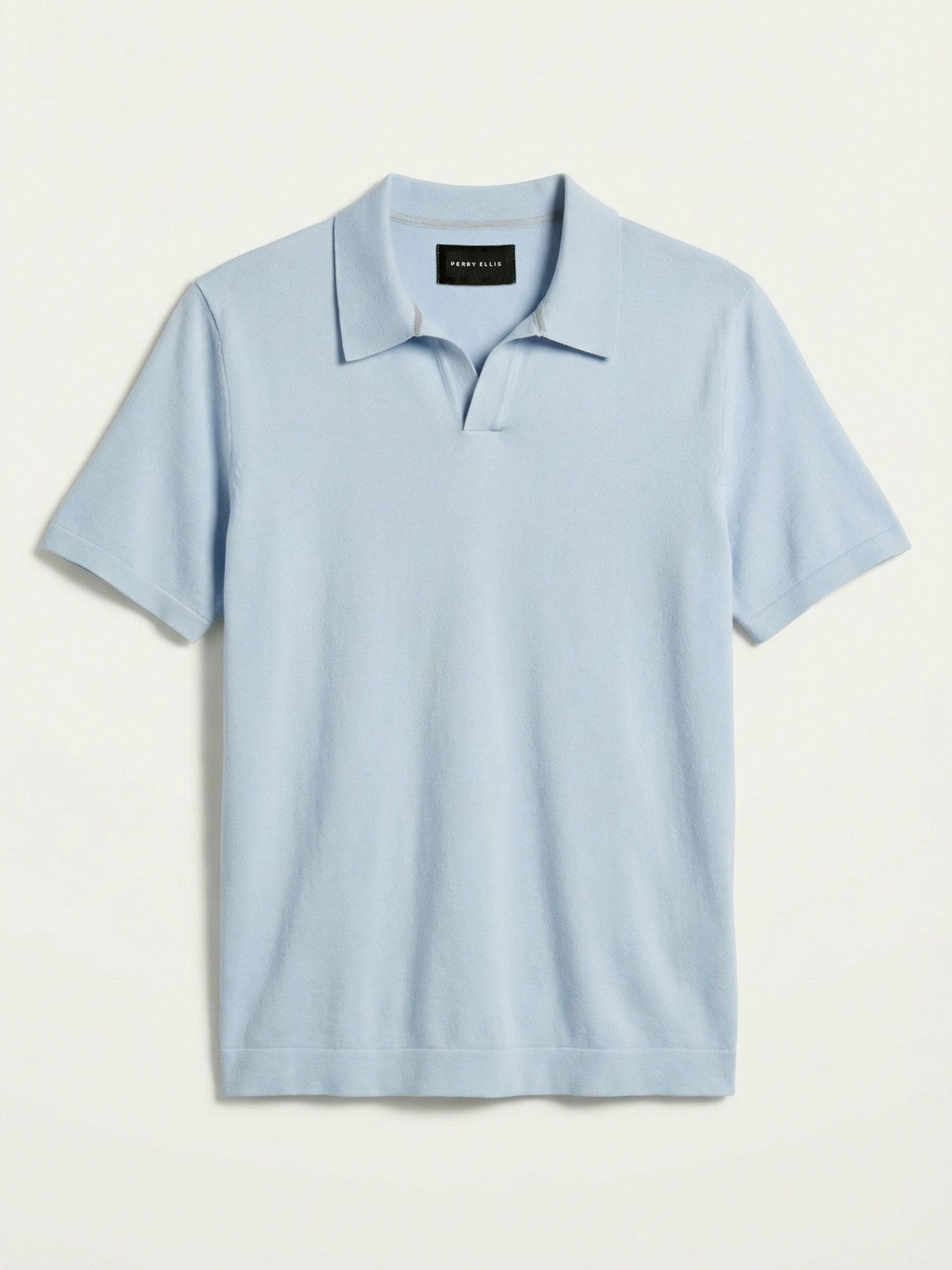 Tech Knit Open Collar Sweater Polo