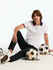 Men's USA Cotton Pique Polo Shirt