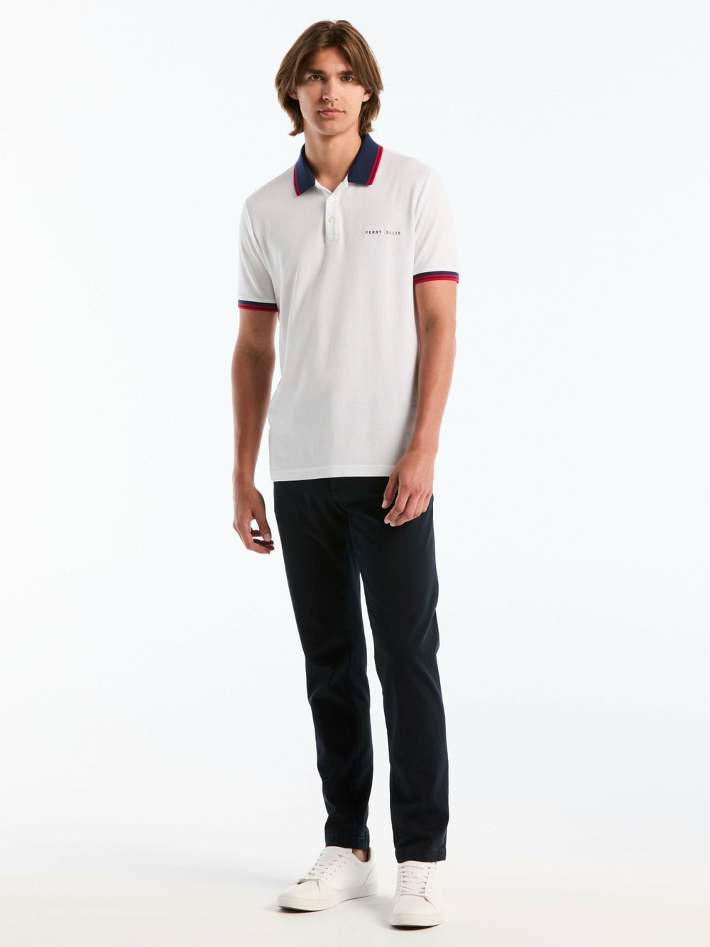 Men's USA Cotton Pique Polo Shirt
