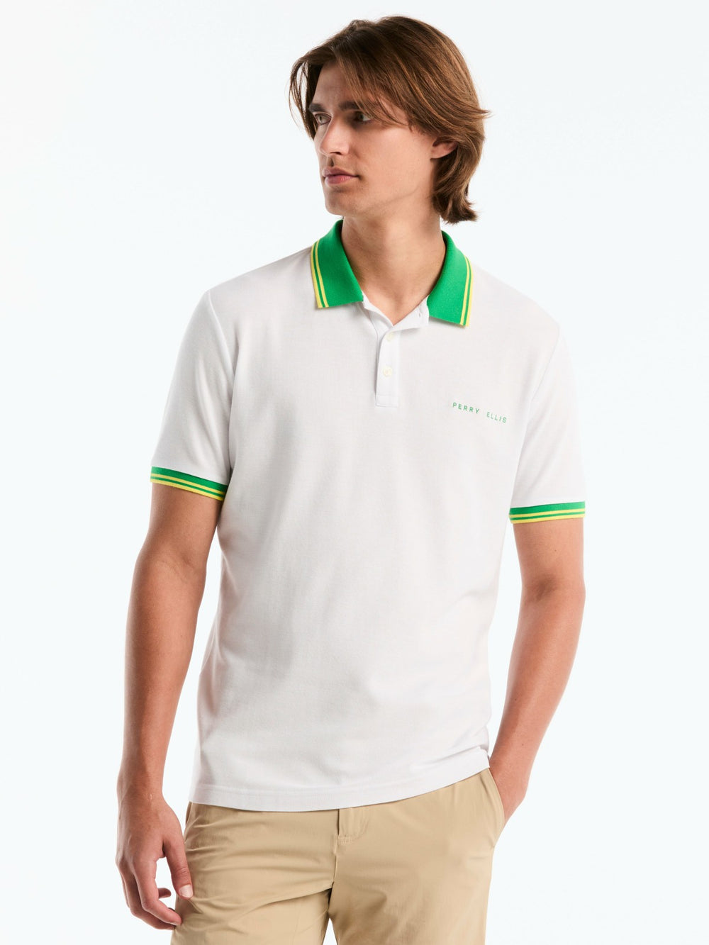 Men's Brazil Pique Cotton Polo Shirt