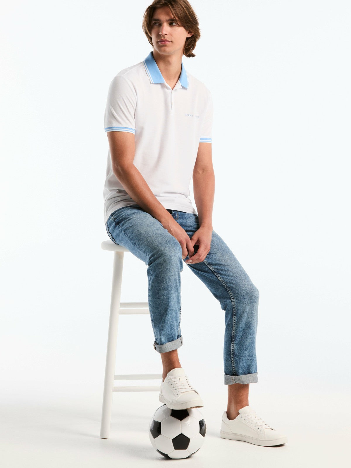 Men's Argentina Cotton Pique Polo Shirt