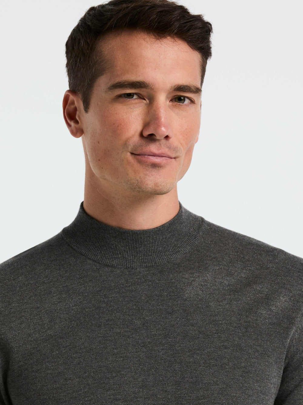 Tech Knit Mock Neck Sweater