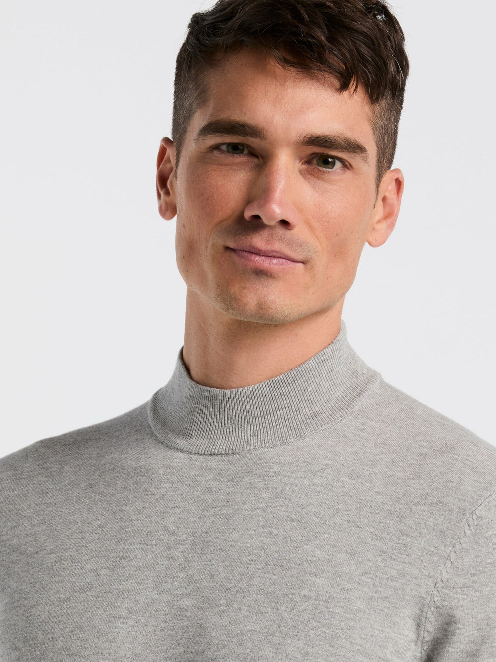 Tech Knit Mock Neck Sweater