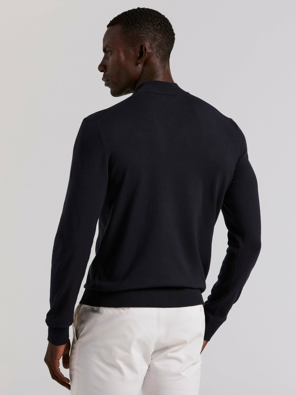 Tech Knit Mock Neck Sweater