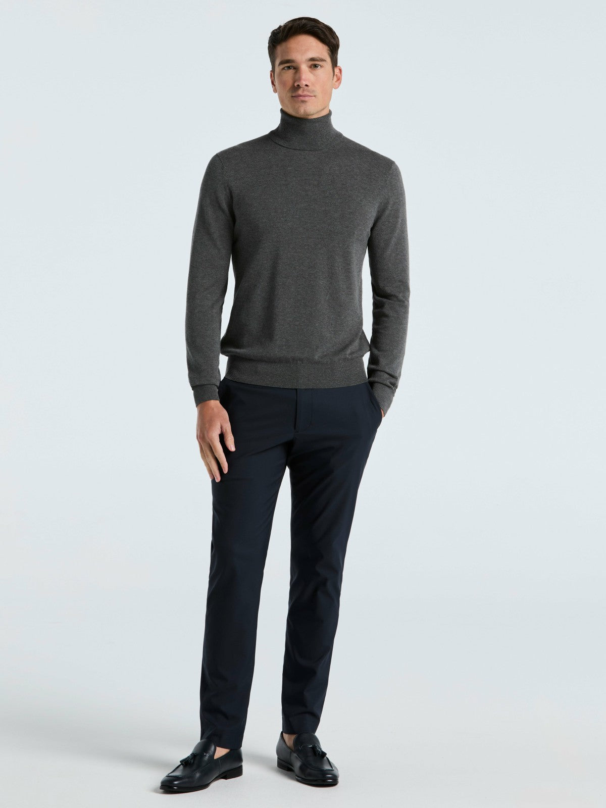 Tech Knit Turtleneck Sweater